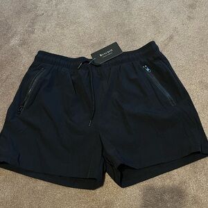 Men's Black Athletic Shorts